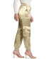 Фото #3 товара Women's Soundwave High-Rise Satin Cargo Pants