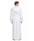 Men's Thick Full Ankle Length Hooded Turkish Cotton Bathrobe