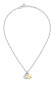 Beautiful steel bicolor necklace Maia SAUY03