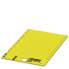 Фото #1 товара Phoenix Contact Phoenix 0829522 - Terminal block markers - Yellow - -30 - 80 °C - 100 mm - 15 mm