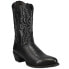 Laredo Birchwood Round Toe Cowboy Mens Black Dress Boots 68450
