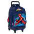 Фото #1 товара Детский рюкзак с колесиками Spider-Man Neon Темно-синий 33 х 45 х 22 см