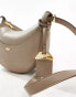 DKNY Barbara crescent crossbody bag in toffee