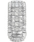 ფოტო #3 პროდუქტის Diamond Openwork Flex Ring (7/8 ct. t.w.) in 14k White Gold