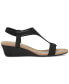 Фото #2 товара Women's Step N Flex Vacanzaa Wedge Sandals, Created for Macy's