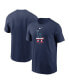 Фото #1 товара Men's Navy Los Angeles Dodgers Americana T-Shirt