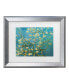 Фото #1 товара Vincent van Gogh 'Almond Branches In Bloom 1890' Matted Framed Art - 16" x 20"