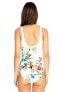 Фото #2 товара Johnny Was Lei Floral Tank Suit - CSW5022BU Retail $198.00