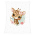 Flauschdecke Kleine Giraffe