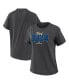 ფოტო #1 პროდუქტის Women's Charcoal 2024 MLB All-Star Game Boyfriend T-Shirt