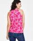 Petite Printed Hadware-Detail Tank Top, Created for Macy's