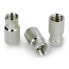Фото #3 товара F 9.7 mm SAT plug for RG11 cable - copper - 25psc.