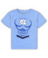 ფოტო #3 პროდუქტის Toddler Boys and Girls Carolina Blue North Carolina Tar Heels Super Hero T-shirt