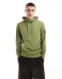 Фото #1 товара Calvin Klein Jeans badge hoodie in juniper