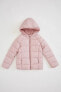 Фото #5 товара Куртка для малышей defacto DeFacto Детская куртка с капюшоном и молнией O0159A620WN