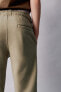 Комплект из худи и брюк из мягкой ткани ZARA