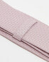 ASOS DESIGN tie in blush