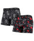 Men's Black Chicago White Sox Super Fit 2-Pack Boxer Briefs Set