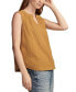 Фото #3 товара Women's Cotton Sleeveless Popover Shirt