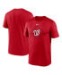 Фото #1 товара Men's Red Washington Nationals Legend Icon Performance T-shirt