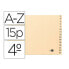 Folder Liderpapel IC06 Yellow A4