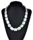 Фото #1 товара Macy's rectangular Freshwater Pearl (8-9mm) Statement Necklace, 18" + 2" extender