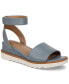 Фото #1 товара Women's Constancia Memory Foam Ankle Strap Wedge Sandals, Created for Macy's