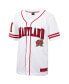 Фото #2 товара Men's White and Red Maryland Terrapins Free Spirited Baseball Jersey