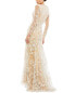 Фото #2 товара Mac Duggal Trumpet Gown Women's