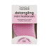 Original Mini Marine Teal and Rosebud hairbrush