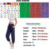 Miss Moly Women's 3/4 Length Harem Trousers, Pump Trousers, Summer Trousers, Yoga Trousers, Comfortable Leisure Trousers