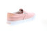 Фото #8 товара Lugz Bandit WBANDIC-658 Womens Pink Canvas Slip On Lifestyle Sneakers Shoes