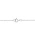 ფოტო #3 პროდუქტის Diamond Double Heart 18" Pendant Necklace (1 ct. t.w.) in 10k White Gold