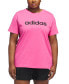 Фото #1 товара Футболка Adidas Plus Size Crewneck Tee