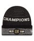 Фото #3 товара Men's Black LAFC 2022 MLS Cup Champions Locker Room Knit Hat