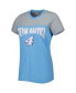 ფოტო #3 პროდუქტის Women's Light Blue, Gray Kevin Harvick Box Score T-shirt