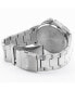 Фото #3 товара Наручные часы Stuhrling Men's Silver Tone Stainless Steel Bracelet Watch 47mm.