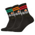 Фото #2 товара ELLESSE Pullo 3 Units Quarter short socks 3 pairs