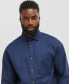 Фото #3 товара Men's Relaxed-Fit Button-Down Twill Shirt, Created for Macy's