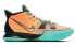 Фото #3 товара Nike Kyrie 7 "Play for the Future" 玩转未来 全明星 中帮 实战篮球鞋 男款 黑橙绿 国外版 / Кроссовки Nike Kyrie 7 DD1447-800