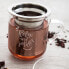 Фото #5 товара Набор чашек для кофе Quid Serenia, стеклянные из нержавеющей стали, 350 мл, 3 шт.
