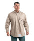 Фото #6 товара Men's Flame Resistant Button Down Long Sleeve Work Shirt