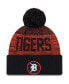 Фото #3 товара Men's Navy Detroit Tigers Authentic Collection Sport Cuffed Knit Hat with Pom