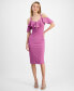 Фото #1 товара Платье с открытыми плечами и V-образным вырезом Rachel Rachel Roy