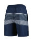 Men's Navy Chicago Bears Coastline Volley Swim Shorts