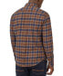 ფოტო #2 პროდუქტის Men's Brushed Ombre Check Shirt