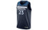 Фото #1 товара Футболка мужская Nike Icon Edition NBA в стиле ретро "Лесные волки", Батлер 23, голубая, размер L.