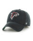 Фото #2 товара Men's Black Atlanta Falcons Sure Shot Franchise Fitted Hat