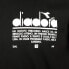 Фото #2 товара Diadora Manifesto Crew Neck Short Sleeve T-Shirt Mens Black Casual Tops 178208-8