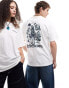 Фото #1 товара Dickies absarokee rodeo back print t-shirt in white